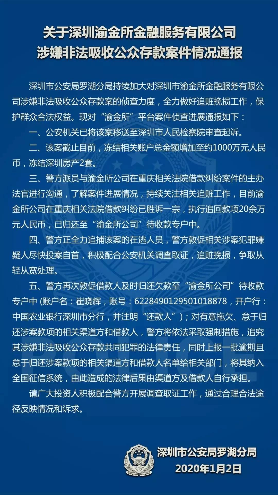 渝金所最新消息全面解读