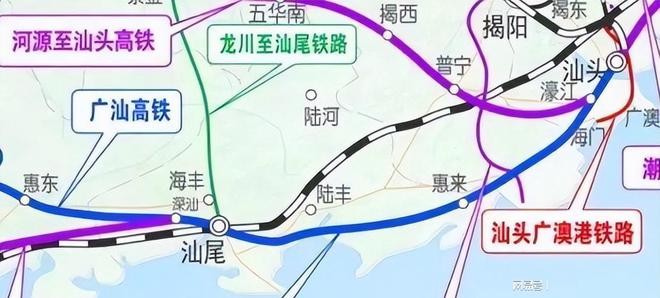 汕梅高铁最新线路图,汕梅高铁最新线路图，连接粤东的动脉